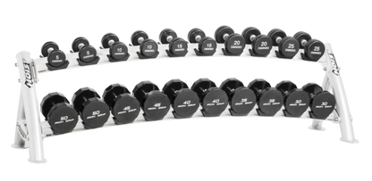 Hoist 2-Tier Horizontal Dumbbell Rack - CF-3461-2 Platinum