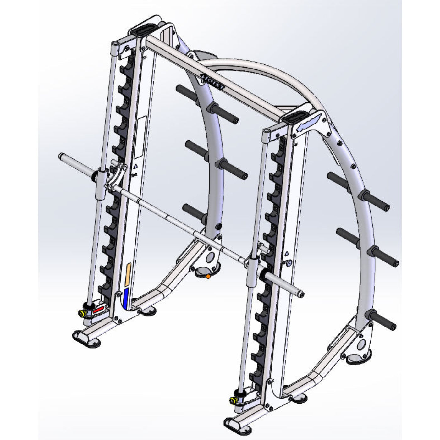 Hoist Dual Angle Smith - CF-3755 Black
