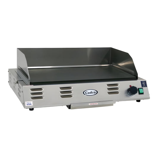 Cadco CG-10 21" x 12" Electric Countertop Griddle - CG-10