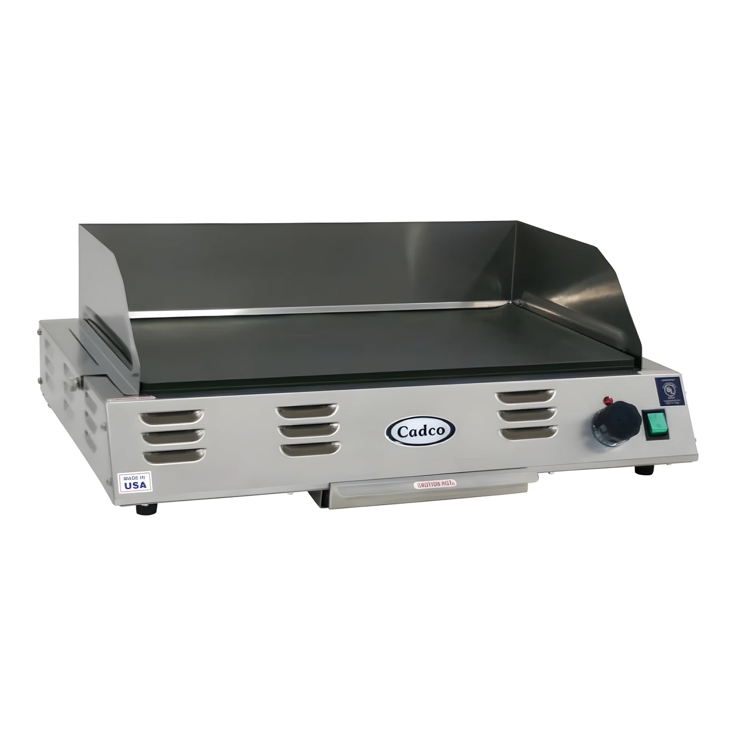 Cadco CG-10 21" x 12" Electric Countertop Griddle - CG-10