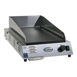 Cadco CG-5FB 12" x 21" Electric Front-to-Back Countertop Griddle - 1,500W, 120V - CG-5FB