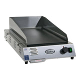 Cadco CG-5FB 12" x 21" Electric Front-to-Back Countertop Griddle - 1,500W, 120V - CG-5FB