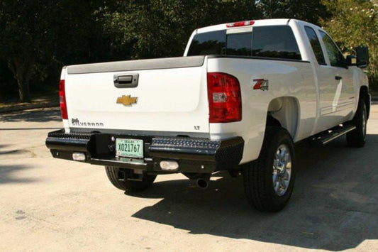 Fab Fours CH11-T2150-1 Chevy Silverado 2500/3500 2011-2014 Black Steel Rear Bumper