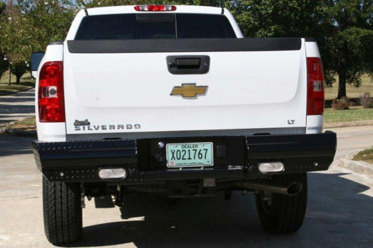 Fab Fours CH11-T2150-1 Chevy Silverado 2500/3500 2011-2014 Black Steel Rear Bumper