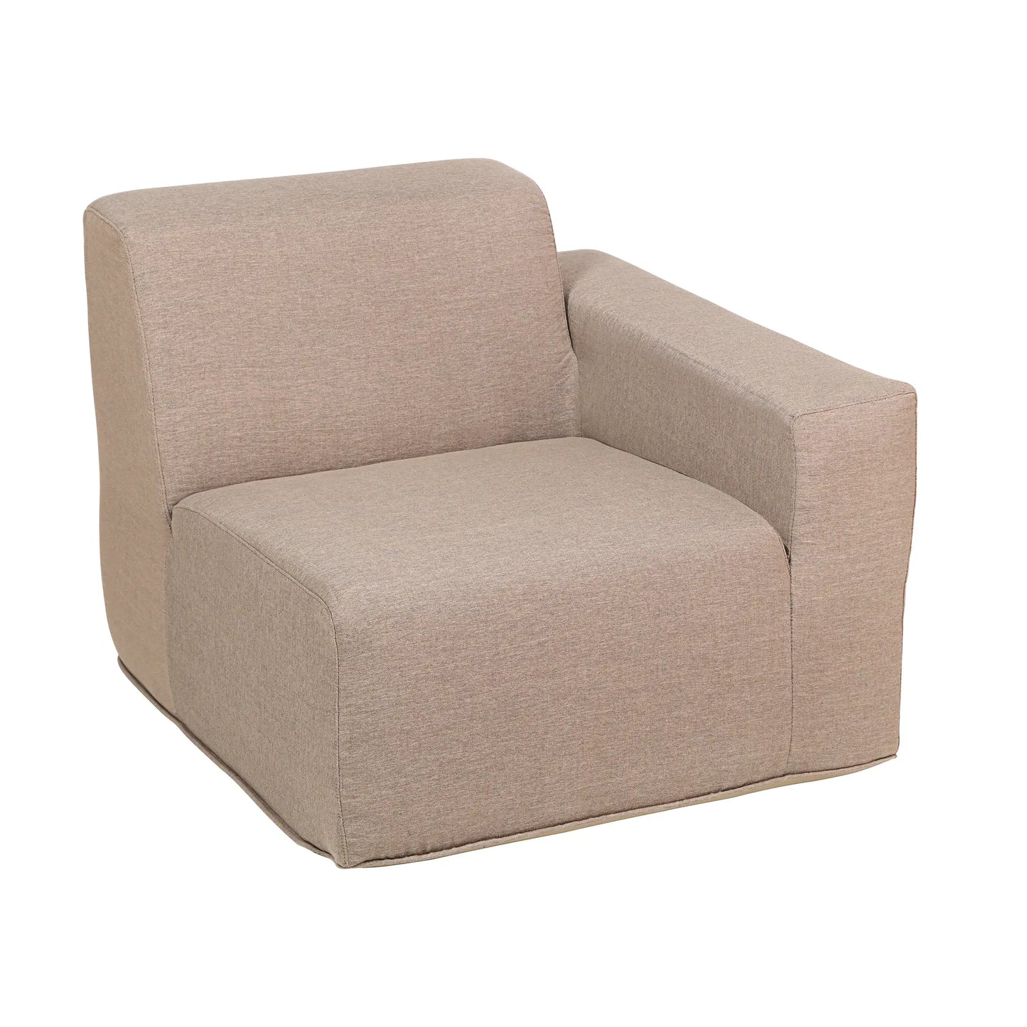 Deko Living 2 Piece Seating Brown Compressed Foam Sectional Sofa  - CIF50117SET