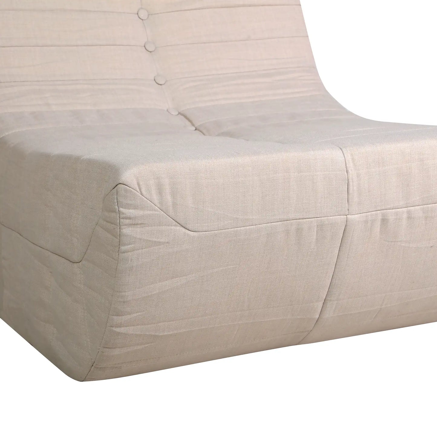 Deko Living Beige Compressed Foam Sofa  - CIF50219SOF