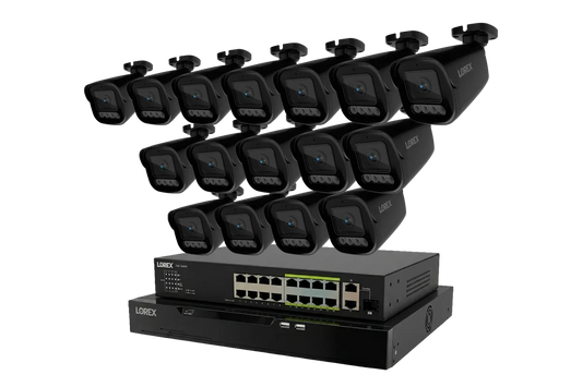 Lorex Connect X Series 4K 32-Channel Wired NVR System with X3 Bullet Security Cameras - 8TB (Cables not included)