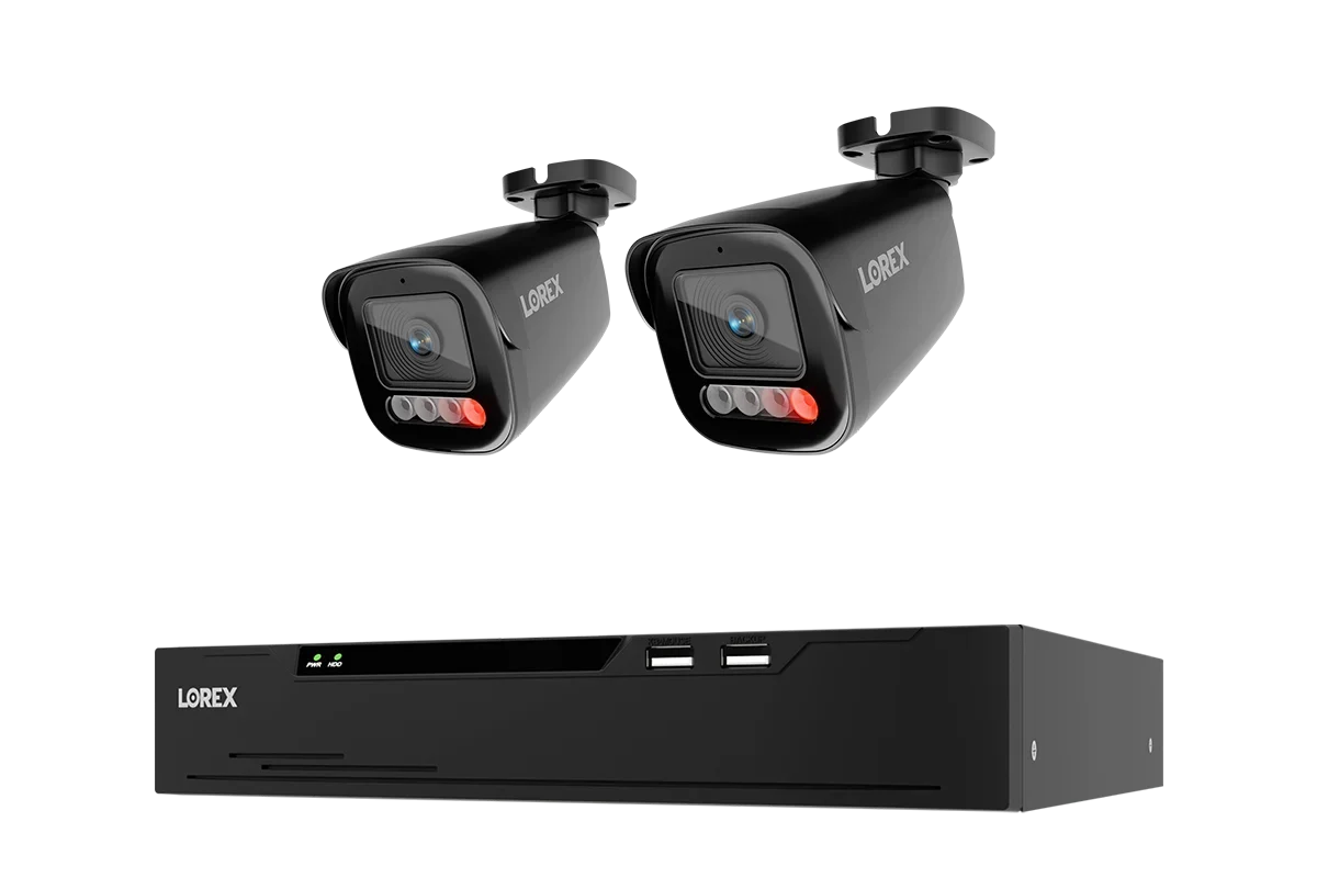 Lorex Connect X Series 4K 8-Channel Wired NVR System with X5 Bullet Security Cameras - 2TB (Cables not included)