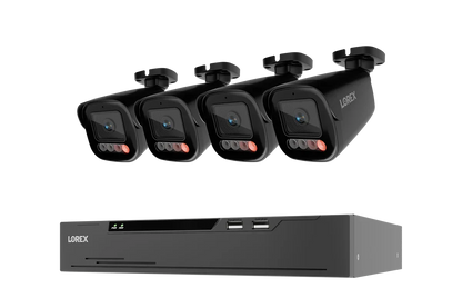 Lorex Connect X Series 4K 8-Channel Wired NVR System with X5 Bullet Security Cameras - 2TB (Cables not included)
