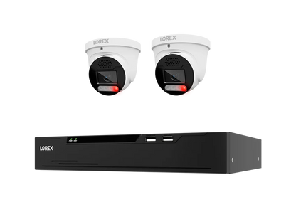Lorex Connect X Series 4K 8-Channel Wired NVR System with X5 Turret Security Cameras - 2TB (Cables not included)
