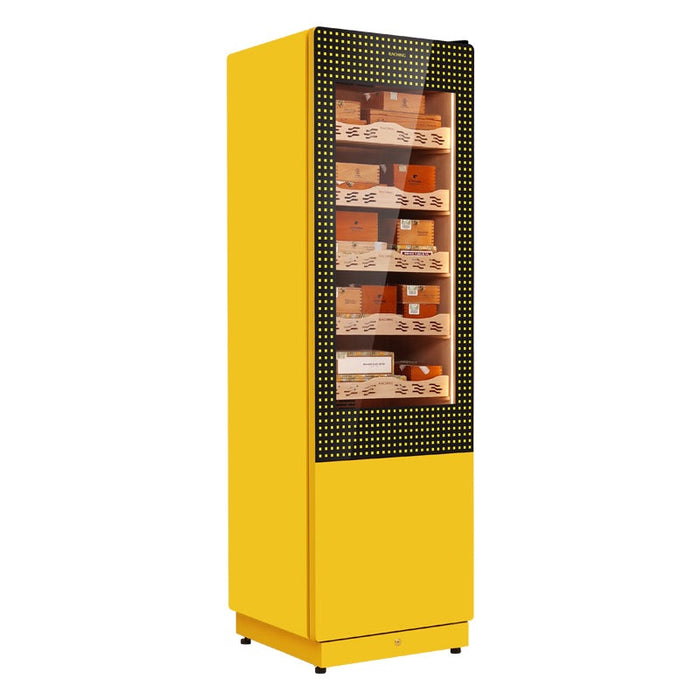 Raching Oak Yellow Cigar Electric Humidor Humidor - COH300A