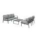 Deko Living Outdoor 5-Person Patio Set & Coffee Table - COP30009