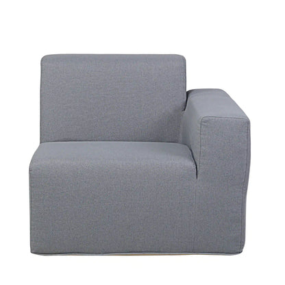Deko Living 2 Piece Seating Gray Outdoor Compressed Foam Sectional Sofas  - COP30017SET