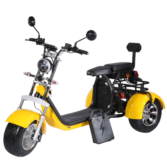 Shansu CP-3 60V/40Ah 2000W Three Wheel Electric Trike Scooter