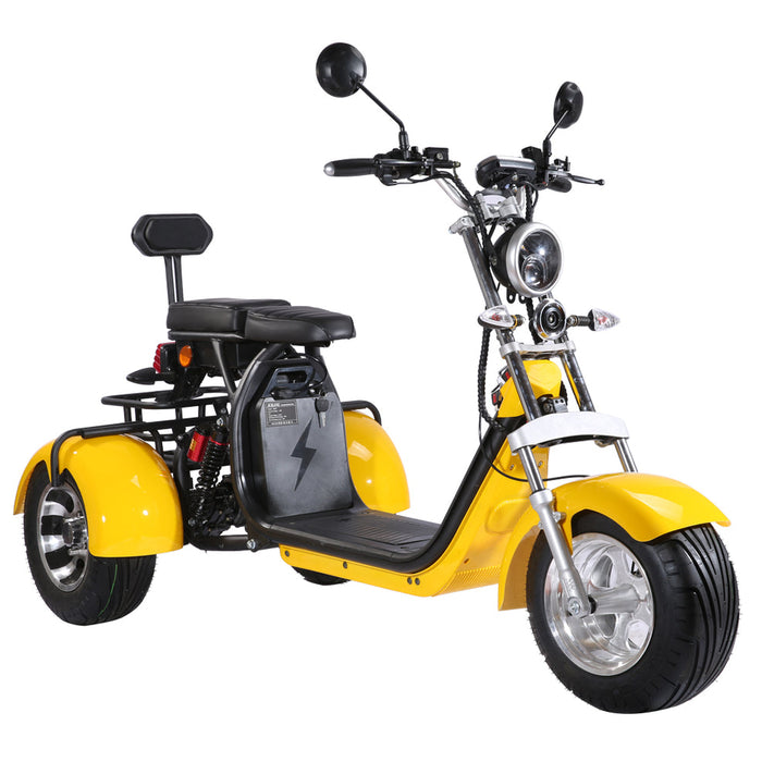 Shansu CP-3 60V/40Ah 2000W Three Wheel Electric Trike Scooter