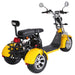 Shansu CP-3 60V/40Ah 2000W Three Wheel Electric Trike Scooter