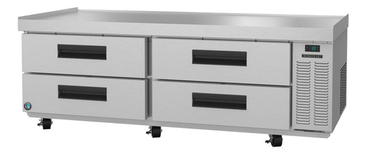 Hoshizaki  | 73" Wide 4 Drawer Chef Base Refrigerator - CR72A