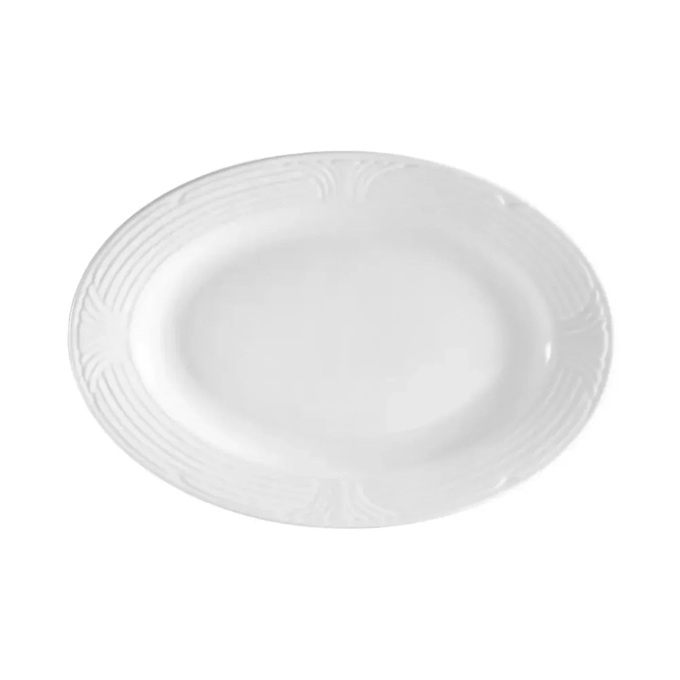 CAC China  Oval Platter 16 1/2" Case of 12 Pcs -CRO-61