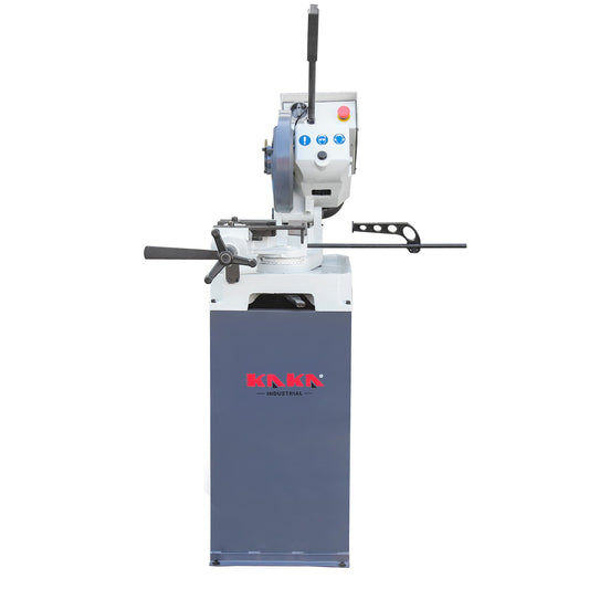 KAKA Industrial CS-11 Heavy Duty Manual Cold Saw, 11-lnch Saw Blade High Speed Steel Blade, Swivel Head Metal Cutting Chop Saw, Cold Saw Steel Cutting Chop Saw 230V-60HZ-3PH - 188022V230