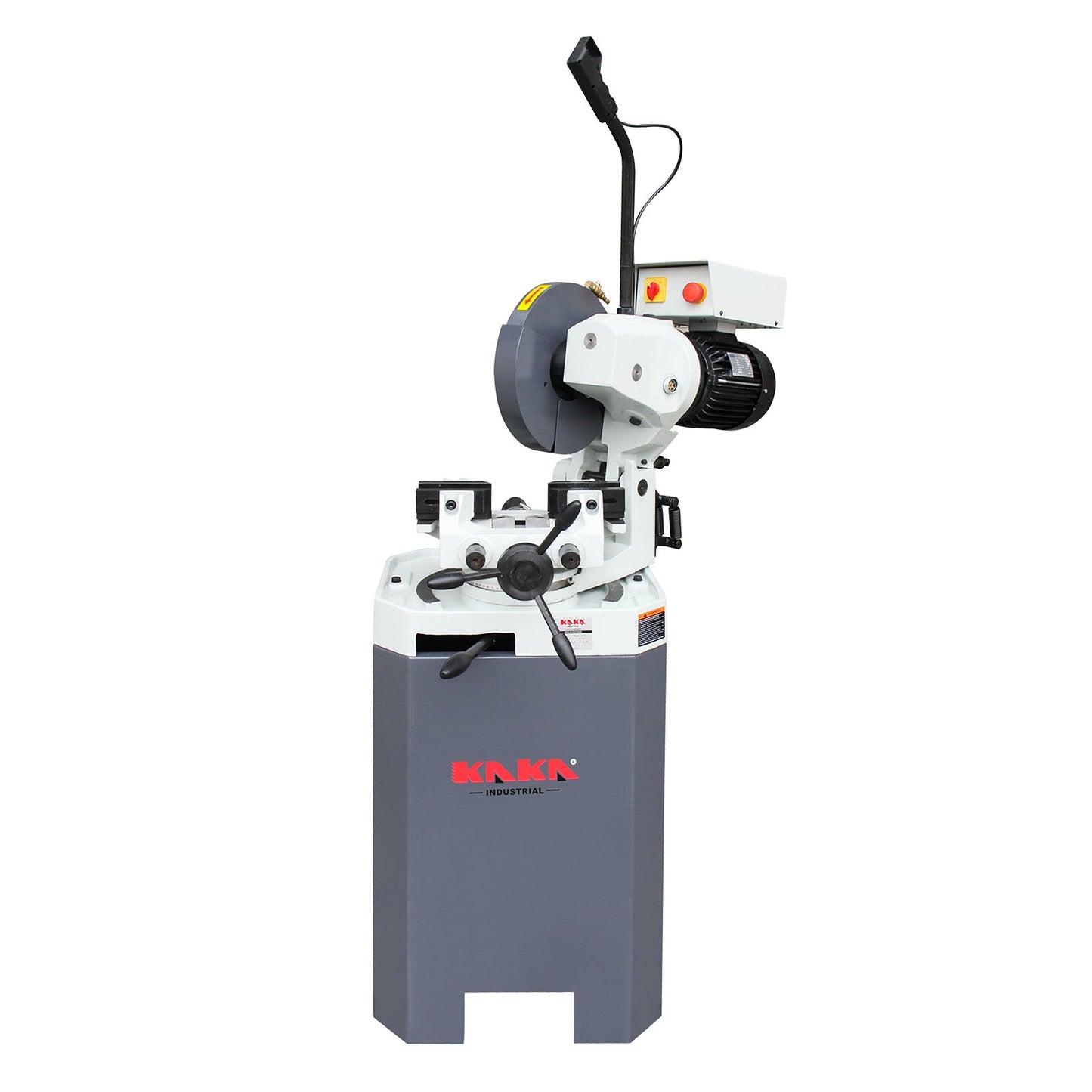 KAKA INDUSTRIAL Circular Coldsaw,14 inch Heavy Duty Manual Metal Cutting Saw, 1.5HP 3-Phase Motor, 20/41 RPM Double Speed, with Swivel Head & Coolant System for Steel and Ferrous Metals - CS-14 - 188020V230