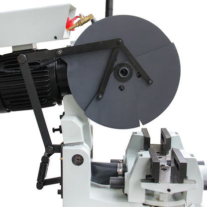 KAKA INDUSTRIAL Circular Coldsaw,14 inch Heavy Duty Manual Metal Cutting Saw, 1.5HP 3-Phase Motor, 20/41 RPM Double Speed, with Swivel Head & Coolant System for Steel and Ferrous Metals - CS-14 - 188020V230