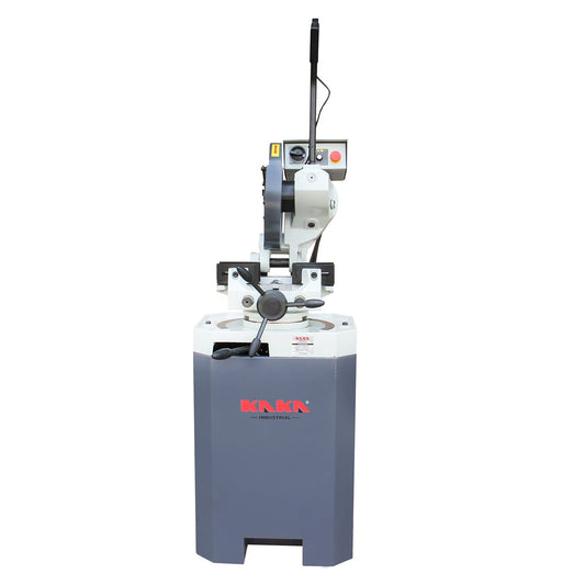 KAKA Industrial CS-14V Variable Cold Saw, 220V-1-Phase,Stepless speed,Double clamp structure,14" Blade Diameter Metal Cutting Cold Saw, Heavy Duty Swivel Head Floor Type Cutting Chop Saw - 188029