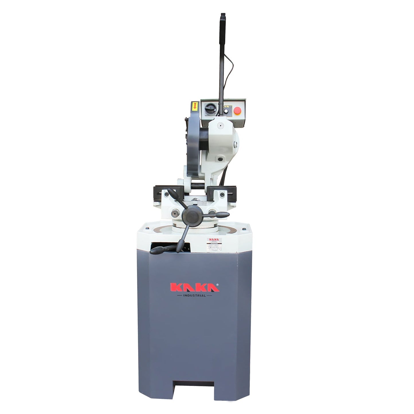 KAKA Industrial CS-14V Variable Cold Saw, 220V-1-Phase,Stepless speed,Double clamp structure,14" Blade Diameter Metal Cutting Cold Saw, Heavy Duty Swivel Head Floor Type Cutting Chop Saw - 188029