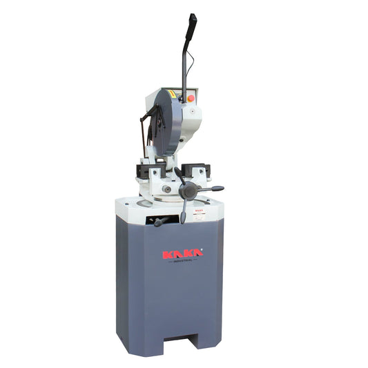 KAKA Industrial CS-14V Variable Cold Saw, 220V-1-Phase,Stepless speed,Double clamp structure,14" Blade Diameter Metal Cutting Cold Saw, Heavy Duty Swivel Head Floor Type Cutting Chop Saw - 188029