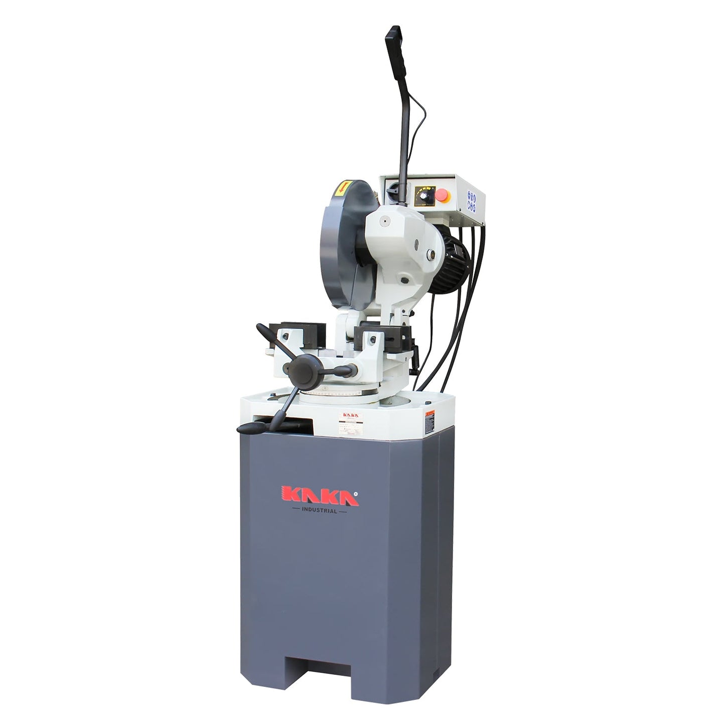 KAKA Industrial CS-14V Variable Cold Saw, 220V-1-Phase,Stepless speed,Double clamp structure,14" Blade Diameter Metal Cutting Cold Saw, Heavy Duty Swivel Head Floor Type Cutting Chop Saw - 188029