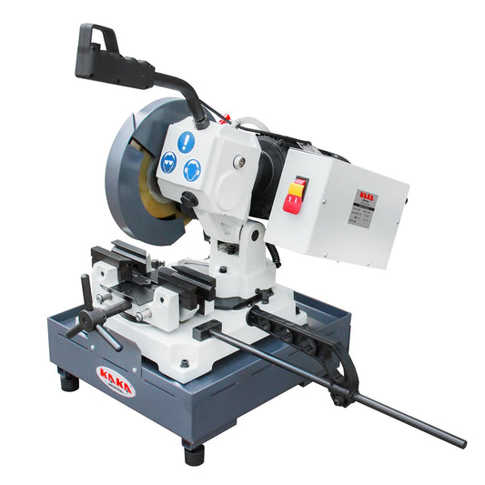 KAKA Industrial CS-9 9-Inch Heavy-Duty Metal Cutting Chop Saw, Industrial-Grade High-Speed Steel Blade, Durable Double Clamping Vice, Miter Saw - 188025V110