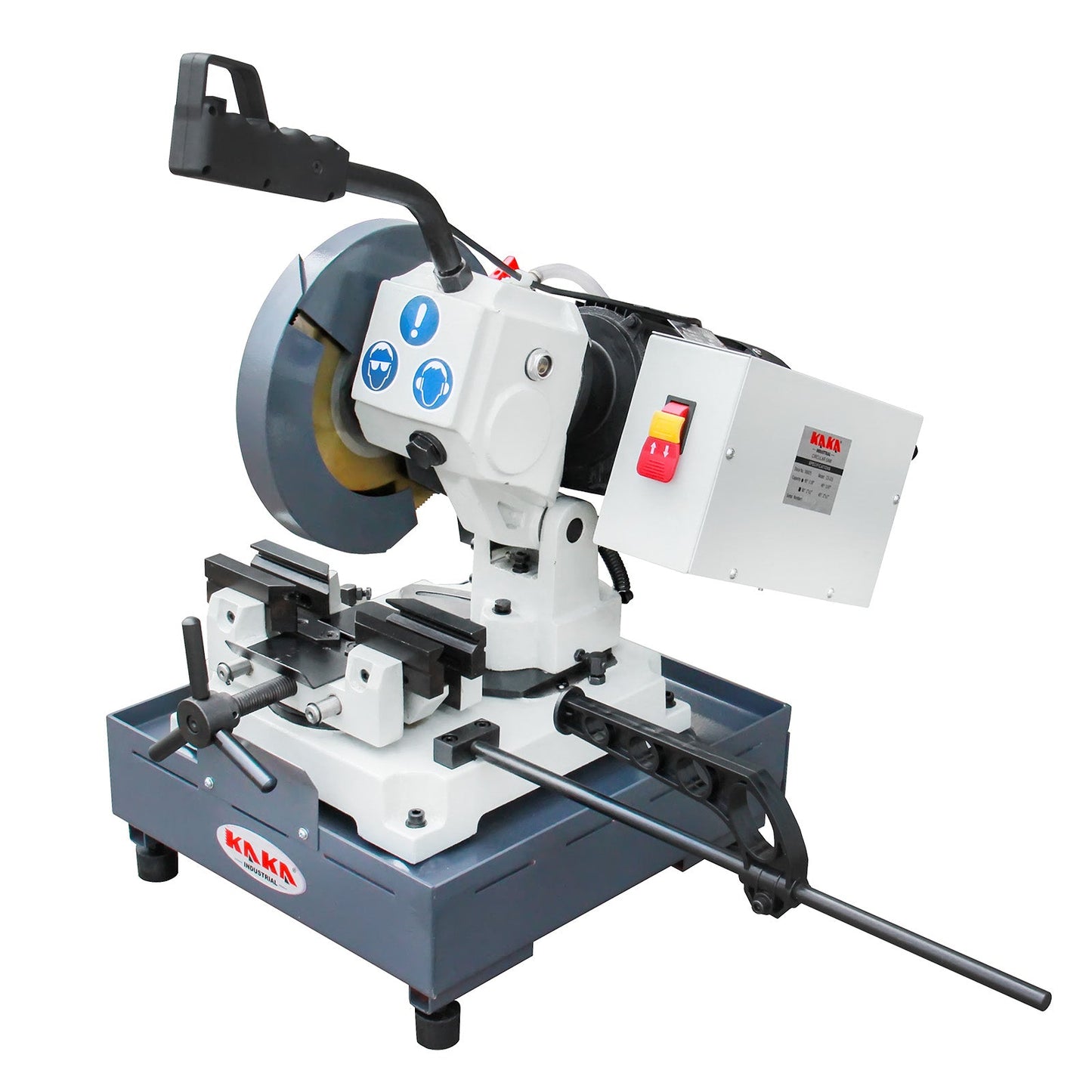 KAKA Industrial CS-9 9-Inch Heavy-Duty Metal Cutting Chop Saw, Industrial-Grade High-Speed Steel Blade, Durable Double Clamping Vice, Miter Saw - 188025V110