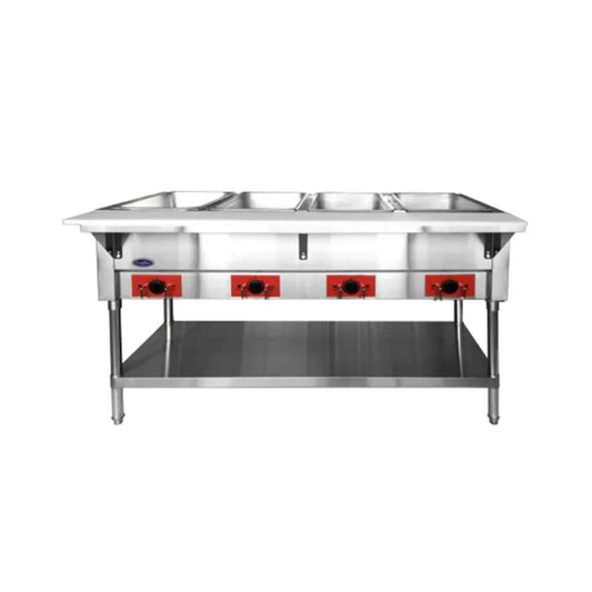 Atosa CSTEA-4 2000W/120V Electric Steam Table, 4 Open Wells - CSTEA-4