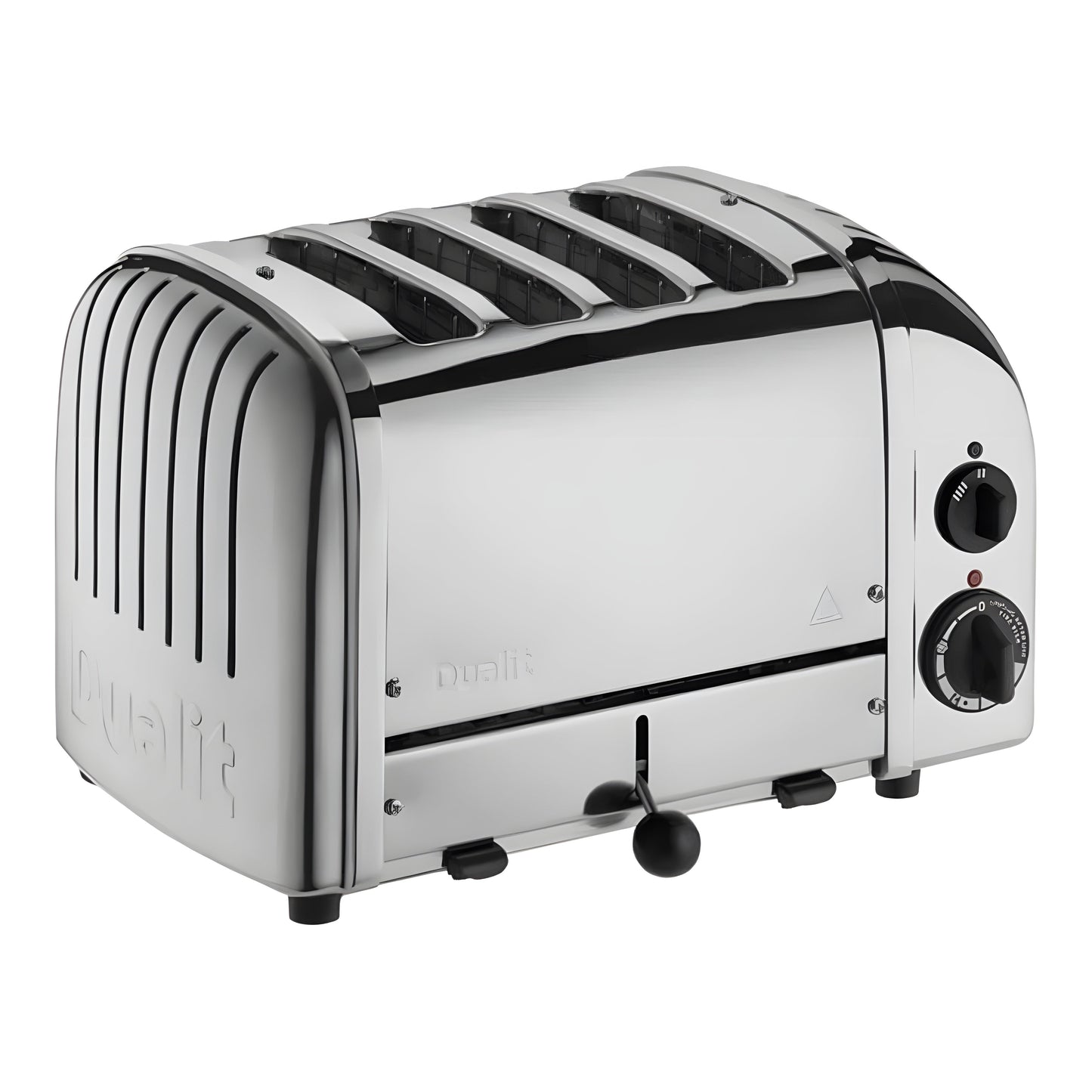 Cadco CTS-4(220) 4-Slice Standard Toaster with 1" Slots and Aluminum End Panels - 220V - CTS-4(220)