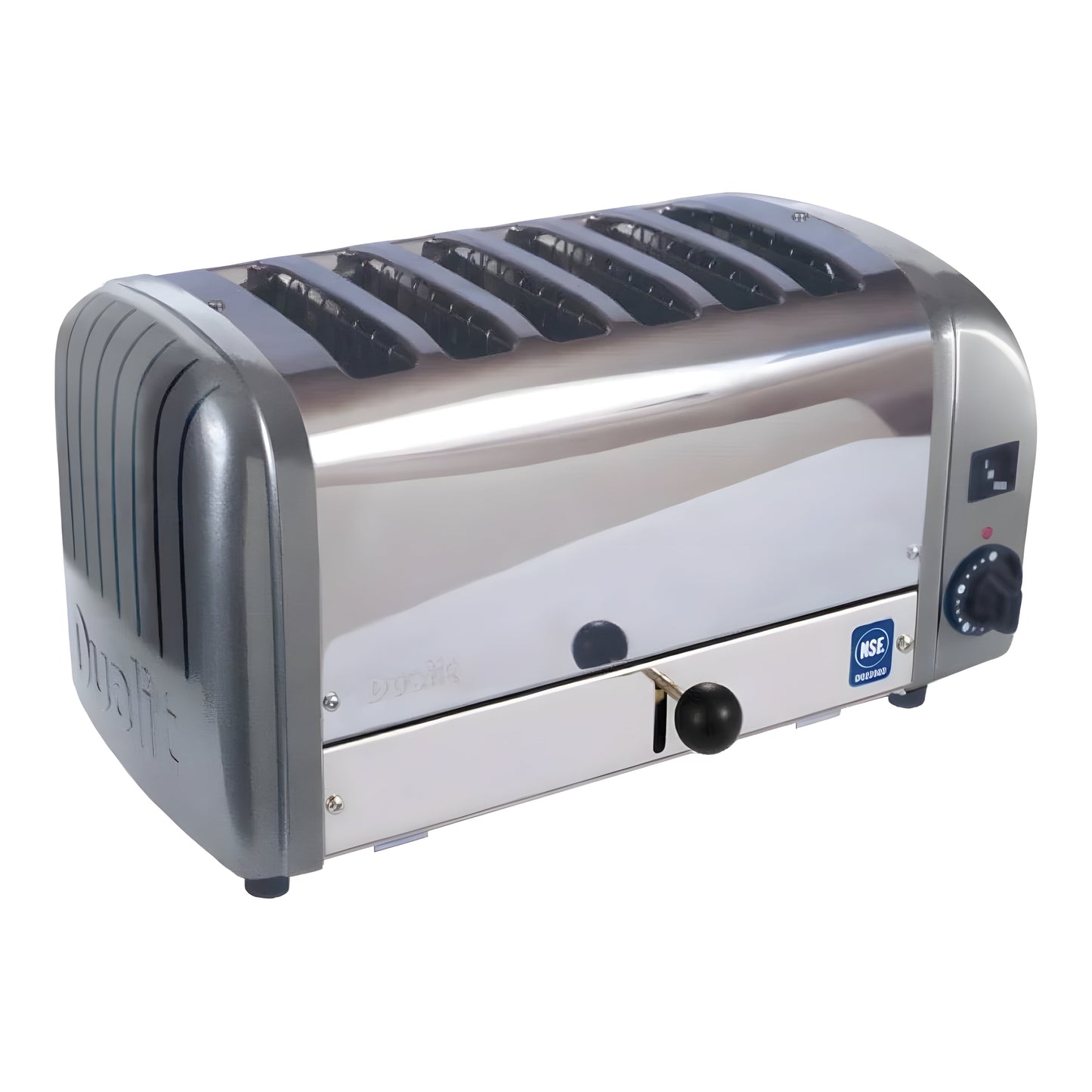 Cadco CTW-6M(220) 6-Slice Standard Toaster with 1" Slots - 220V - CTW-6M
