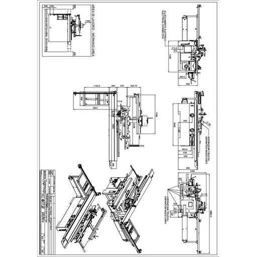 SCM Minimax Full Combination Machine 10.5' Slider - CU 410ES