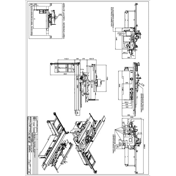 SCM Minimax Full Combination Machine 10.5' Slider - CU 410ES