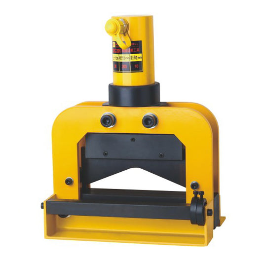 Kaka Industrial CWC200V Hydraulic Busbar Cutter, V Blade, 25T Output Force, 0.47X7.8 inch Cutting Capacity - 162217