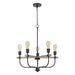 Cal Lighting 60W X 5 Sion Metal Chandelier FX-3734-5