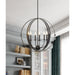 Cal Lighting 60W X 6 Valais Metal Chandelier FX-3737-6