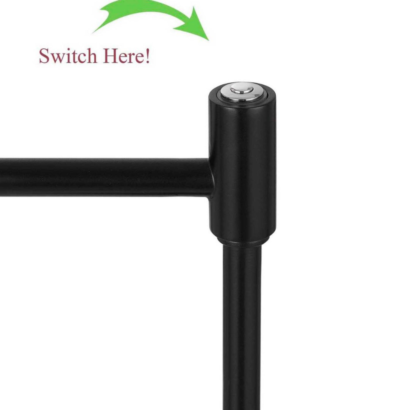 Cal Lighting Clemson Metal LED Pharmacy-Style Floor Lamp with Dimmer Switch in Dark Bronze - BO-2844FL-1-DB