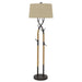 Cal Lighting Pecos Metal Tree Branch Floor Lamp With Wrapped Ropes BO-3029FL