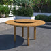 Midtown Concept Lazy Susan Square Outdoor Dining Table - BT 543