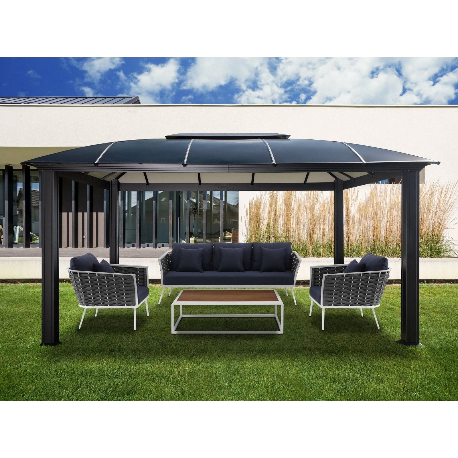 Paragon Outdoor Cambridge Hard Top Gazebo - Backyard Provider