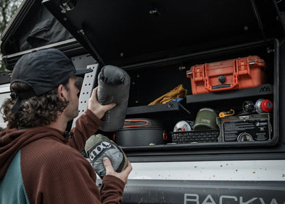 Backwoods Adventure Overland Bed Rack Storage Box - Toyota Tacoma - 5000-3017