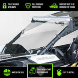 UTV Windshields Can-Am Maverick X3 No Intrusion Full 1/4" Scratch Resistant Windshield - CAMX3NIFULL14MAR
