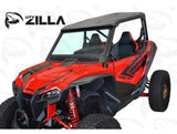 UTVZILLA Honda Talon Vented Full Glass Windshield with Wiper (2019+) - ZL-TLN-WS-GLS-BLK-Y