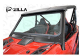 UTVZILLA Honda Talon Vented Full Glass Windshield with Wiper (2019+) - ZL-TLN-WS-GLS-BLK-Y