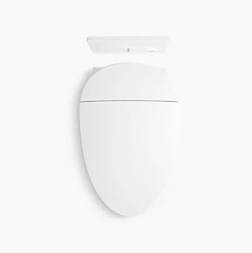 Kohler Veil Intelligent Compact Elongated Dual-Flush Wall Hung Toilet K-5402-0-1