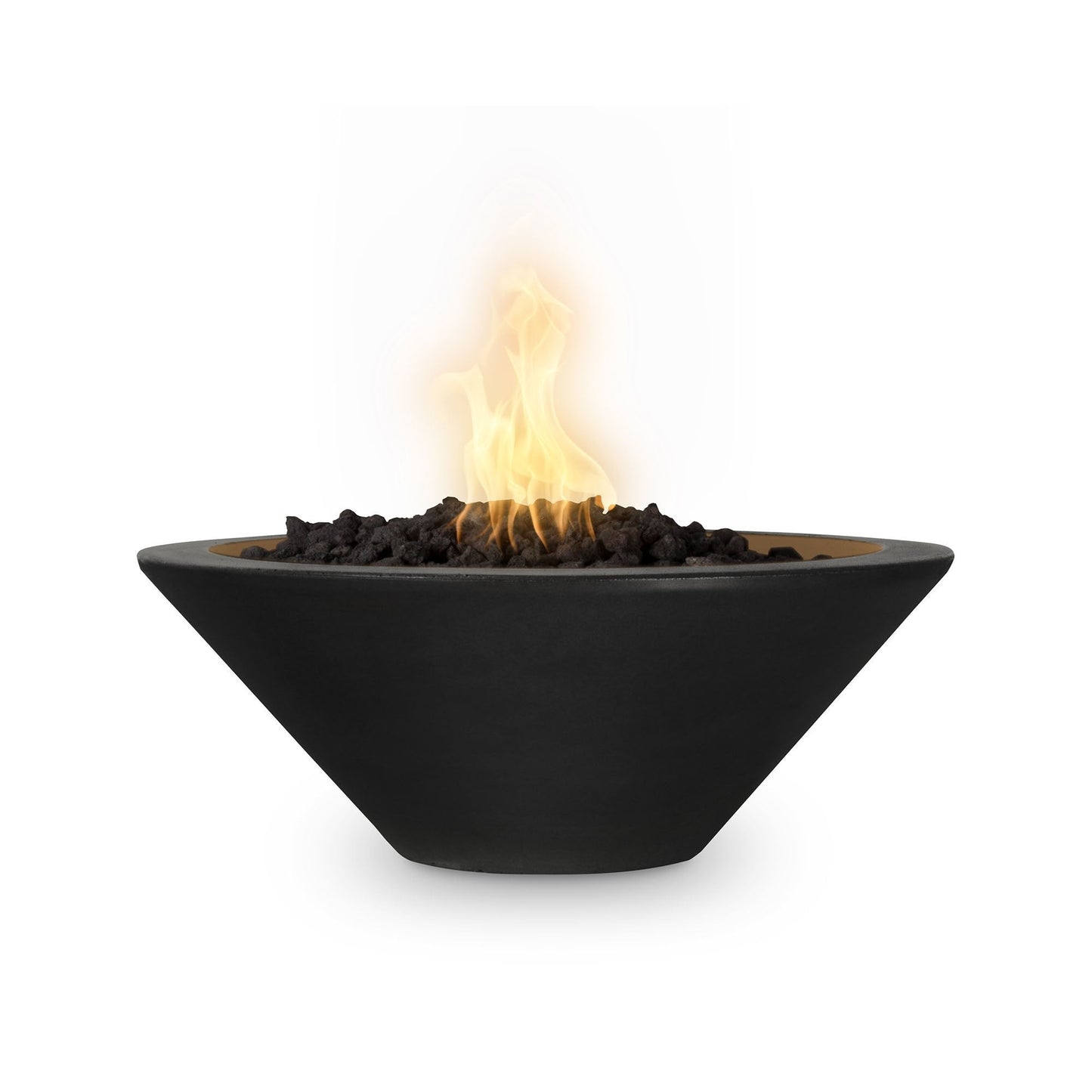 48" Cazo Concrete Fire Bowl Black