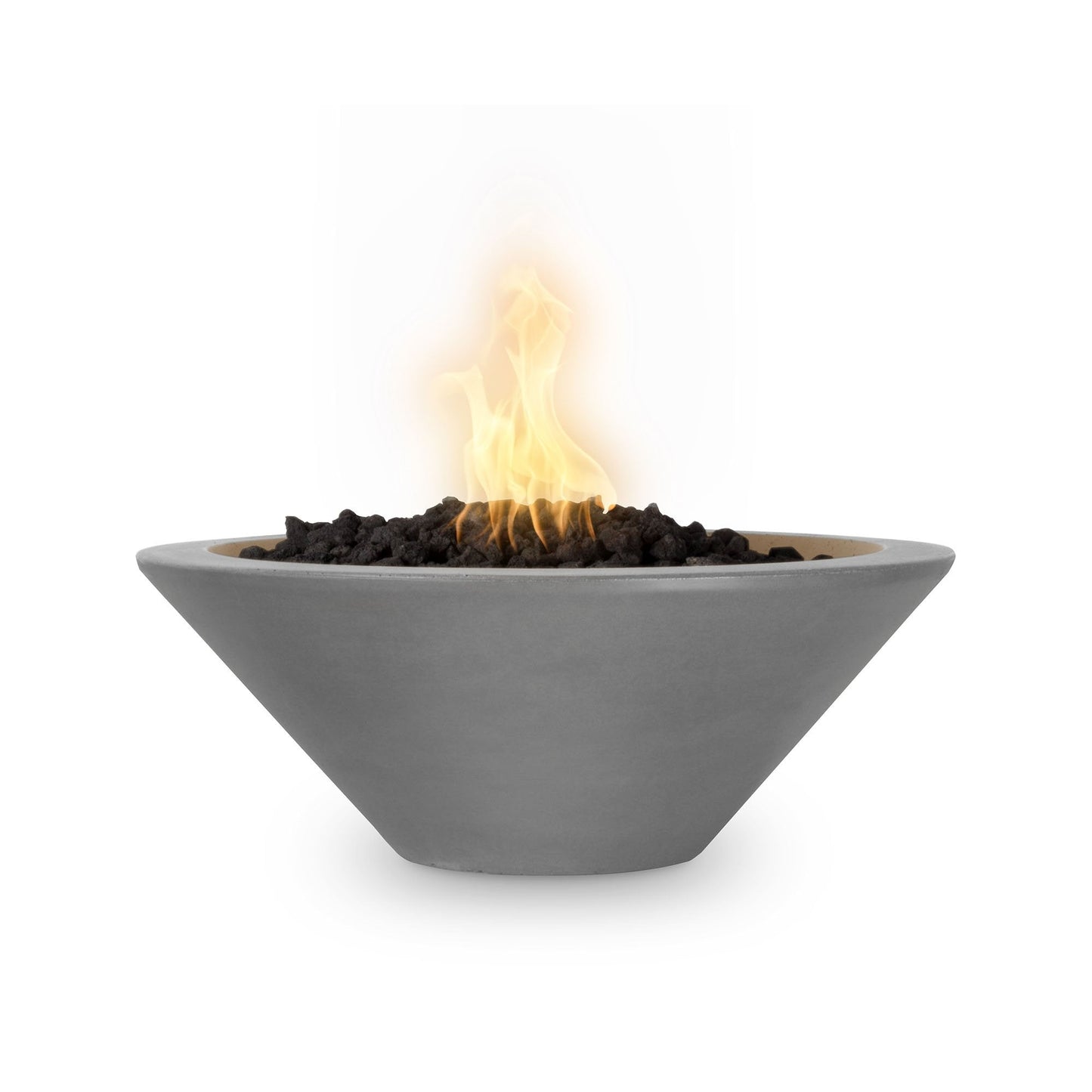 48" Cazo Concrete Fire Bowl Natural Gray